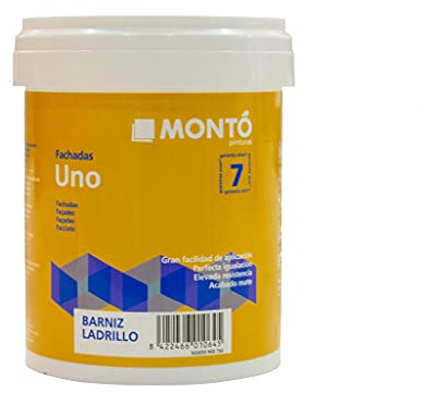 Barniz al Agua Transparente para Ladrillo - Protege e Impermeabiliza Superficies Porosas (4L, Mate)