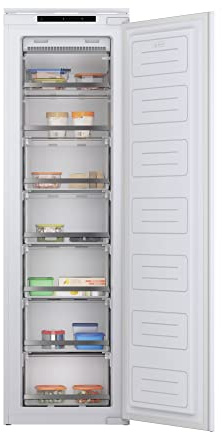 Haier HATO 174 DE Einbau-Gefrierschrank/Nische 178 cm/Festtürtechnik mit wechselbarem Türanschlag/Nutzvolumen 200 L/NoFrost Kältetechnologie/Super Freezing Funktion