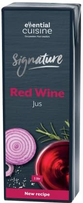 Essential Cuisine Signature Range (Case of 6 Cartons, Red Wine Jus 1ltr)