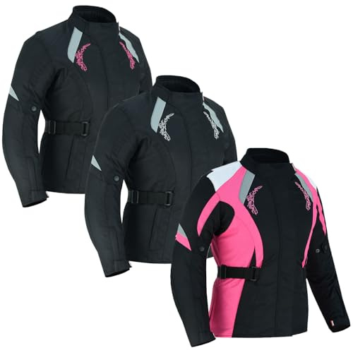 PROFIRST Motorcycle Ladies Waterproof Jacket Motorbike Women Armored Textile Cordura Racing Rider Coat