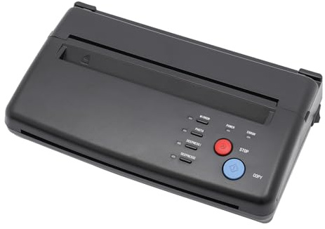 KANBCNG Transfermaschine, Tattoo-Thermotransfermaschine, Effektive Scanbreite 21 cm CIS-Scanmodus TPH-Aufzeichnungsmodus Sandverarbeitung Auflösung (h) 8 Punkte/mm (v) 7,7 Linien/mm für A4-Papier