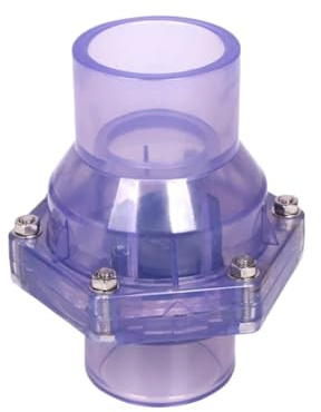 Supkancl Clapet Anti-Retour à clapet en PVC ID 25/32/40 mm, 1 pièce, for désodorisation des égouts, connecteurs de tuyaux d'eau industriels(Inner Dia 40mm)
