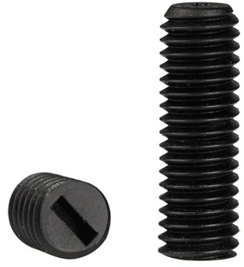 Vis sans tête fendue en nylon noir M3 M4 M5 M6 M8(M4x8(50pcs))