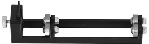 POENVFPO Premium Bågskytte Archery Shaft Raightness Tester, Lätt Att Använda för Att Testa Pilbalans och Rakhet, PLA Stålverktyg, Svart