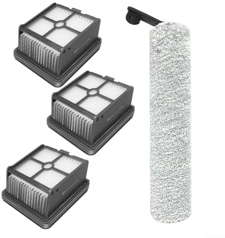 All in One For Dreame H12S Vacuum Cleaner Roller Brush and Filter Set, Lint Brush for Effective Maintenance