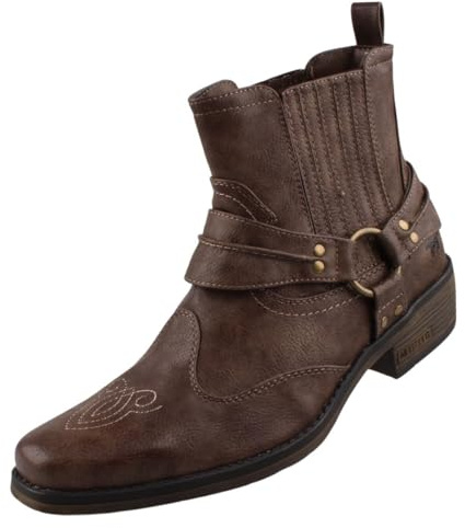 MUSTANG Herren Stiefel Westernstiefelette