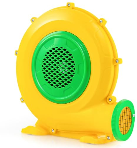 370/550/680W Luftgebläse,Elektrische Gebläse mit großem Boden und Luftöffnung, Dauergebläse für aufblasbare Spielzeuge, Gebläse für Luftpumpe,Windmaschine mit langem Netzkabe (680W)