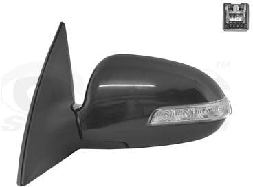 HAGUS VAN WEZEL 8207817 Außenspiegel, schwarz