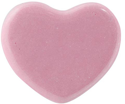 Nicola Spring Keramikschrankknöpfe - Pink Heart - Pack Von 6