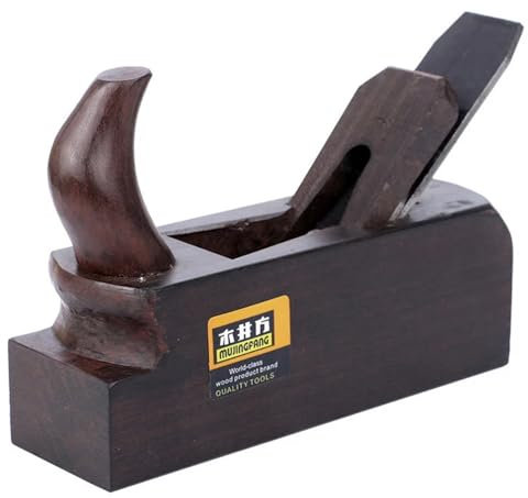 AVIMYA Pialla in Legno Corno da Falegname in Ebano Shaper 120/150/180/200MM Trucioli Fatti a Mano for la casa e Strumenti for la Lavorazione del Legno (Size : 180mm)