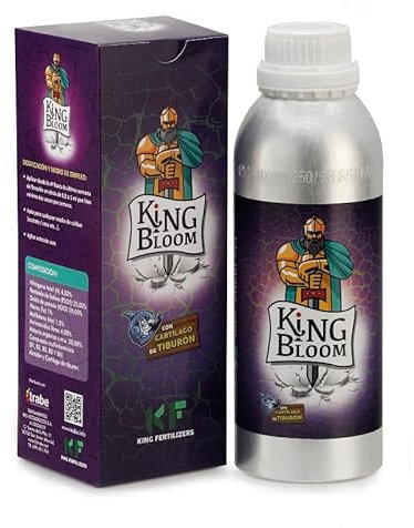 GROWMANIA Biostimulateur King Bloom 1200 ml Engrais stimulateur de floraison et de croissance des plantes et cultures Engraissement des bourgeons