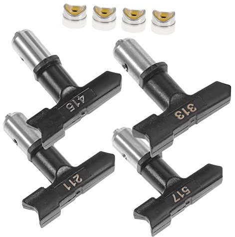 UPKOCH 4stücke -sprühkopf Für Airless-farbspritzgeräte Spritzgeräte-zubehör Passend Für Sprühgeräte Für Farbe Möbel Zäune Heimdekoration