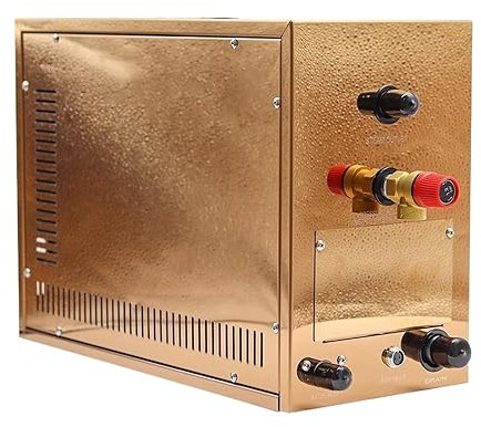 Sauna de vapor para el hogar, generador de vapor, Generador de automático de acero inoxidable de 9kw, máquina de baño de for sala de Sauna con descalcificación automática for controlador Digital de sa