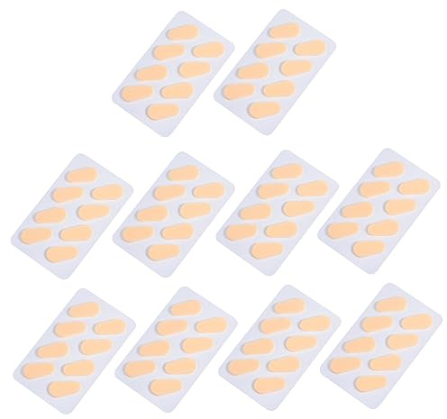 WRITWAA 2 Set Naselli in Spugna Eva Catena Occhiali Da Sole Naselli Tenditori Per Cerniere Degli Occhiali Striscia Nasale Impugnature Per Naselli Per Occhiali Occhio Spugna D'eva 40 Paia*2