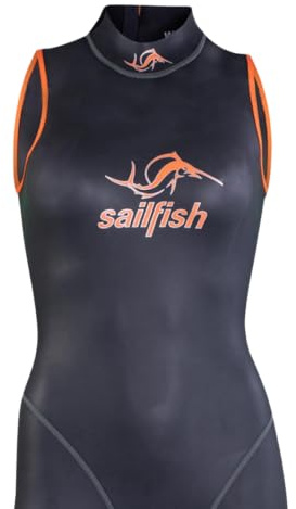 sailfish® våtdräkt dam | Pacific 3 Shorty för varmt vatten | Sommarshorty med maximal rörelsefrihet | sikt och komfort hela dagen