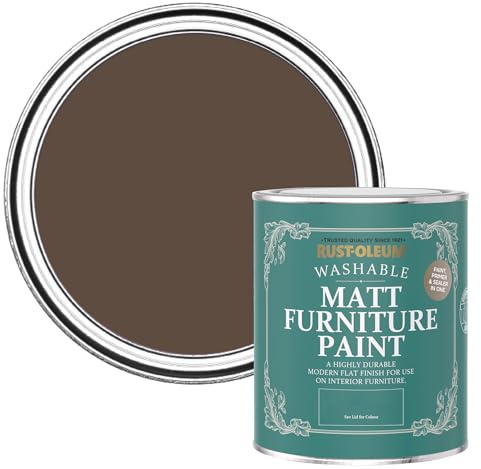 Rust-Oleum Furniture Paint in Matt Finish - Coffee Bean 750ml