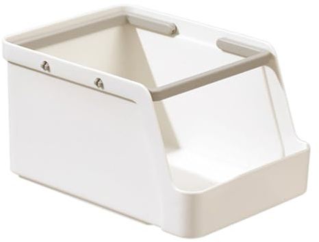 Tea Bag Holder - Stackable Sugar Pack Container Bin - Tea Station Organizer,for Drawer Pantry Kitchen Cabinet Counter Shelf Countertops