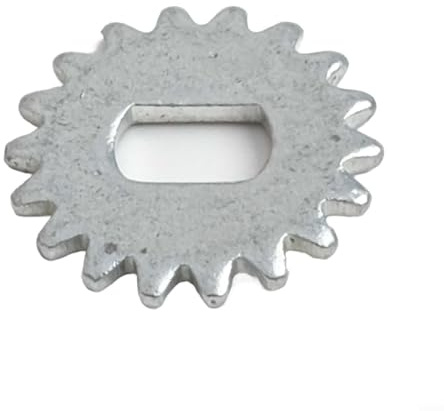 Eawfgtuw Ersatzteile für Angelrollen, Spinner-Rad-Ratschengetriebe für Spindel, Metall, linke und rechte Hand, kompatibel mit Angelrollen, 8 Stück