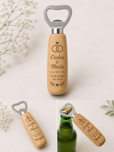 12 Abridores Personalizados, abrebotellas clásico, detalles de boda, regalo original, abrebotellas con nombre, diseño o logotipo, imanes personalizados.
