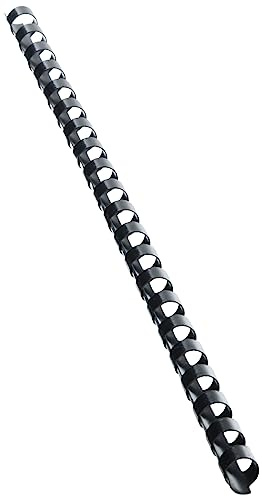 Peach Plastikbinderücken A4-8mm - 45 Blatt - 100 Stück - schwarz - PB408-02