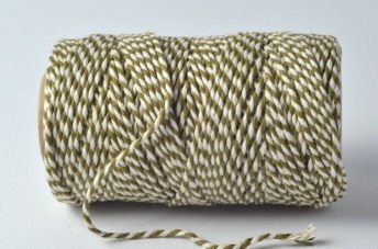 100m - Everlasto Original 'Beautiful Bakers Twine' (2mm Approx) (Olive Green)