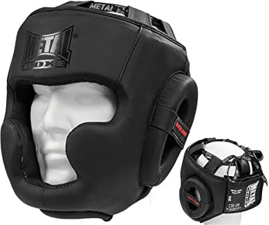 METAL BOXE - Vollgesicht-Kopfschutz, Schwarz