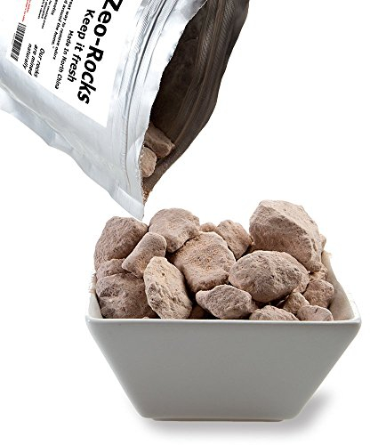 Rechargeable Zeolite Rocks (1lb)- Odour Eliminator That Is 1500 More Times Effective Than Activated Charcoal. Removes Smells Around The Home; Including Pets, Cooking, Bins & Smoking Areas.