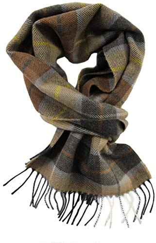 Rotfuchs Winterschal & Warm Karo modisch Mehrere Farbstellungen Wolle Made in Germany