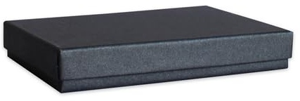 ARTOZ Pure Box Geschenkbox, A4 Format, 307 x 224 x 26 mm, Aufbewahrungsbox für Geschenke und Dekoration, black glow
