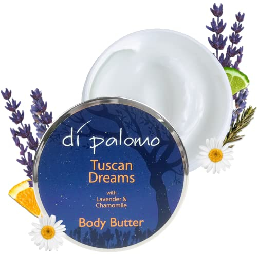 Di Palomo Tuscan Dreams Body Butter 200 ml, Body Moisturizer & Body Lotion, Sheabutter Body Butter with Skin Care, Body Butter for Women & Body Moisturizer for Women