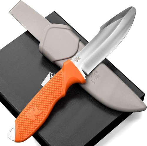 ODENWOLF W-KIDS – Kinder Schnitzmesser Set mit robuster Scheide & Kindermesser Führerschein – Sicheres Outdoor Messer für Kinder zum Schnitzen, Camping & Abenteuer in der Natur
