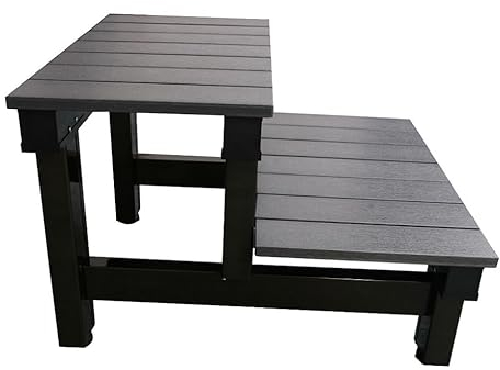 Jet-Line® | Pooltreppe | Einstiegstreppe für Whirlpool | Aussenwhirlpool | Spa | Treppe mit 2 Stufen | Einstieg | Außentreppe Spa | spa-treppe im freien | Robust