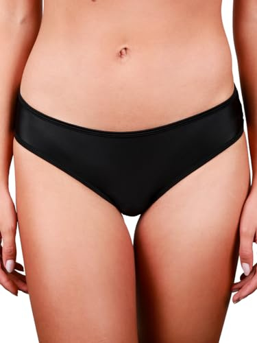 Beach Bikinihose, Periodenunterschwäche Damen, Menstruationsslips, Bikini | Ersetzt bis zu 3 Tamponwechsel, Strand und Pool, Bio-Baumwolle, PFAS-frei, 60 °C waschbar, biozidfrei, Periodenunterwäsche