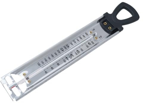 PAMINGONO 2pièces Thermomètre Suspendu à Double Échelle Pour Confitures Et Sucre Outil De Détection De Température Pour Candy Et Sirop Thermomètre De Cuisine Pratique
