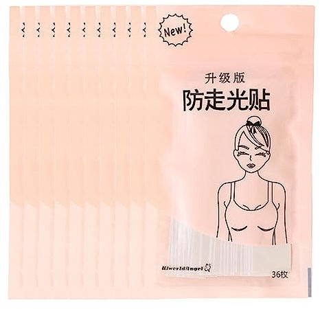 Nastro per abbigliamento double-face, antiscivolo, trasparente, per il corpo, nastro biadesivo per gonne e colletto della camicia, adesivo fisso, nastro alla moda per tutte le tonalità della pelle e