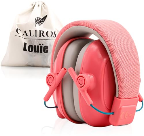 Caliros Casque anti-bruit enfant TDAH/Autiste : Meilleure concentration à l'école et des devoirs maison sereins. Protège jusqu'à 16 ans dans les environnements bruyants.