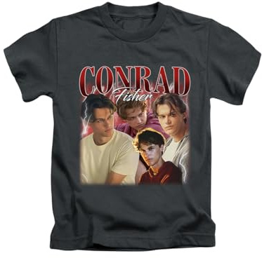 New Spirit Original Conrad Fisher, T-shirt alla moda e trendy, divertente, unisex, top trendy, Nero , M