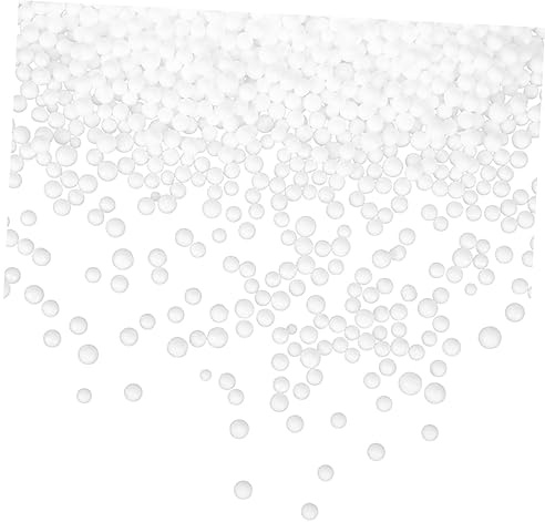 TOPPERFUN 1bag Foam Particle Pillow Bean Bag Filler for Adults Boys and Girls Bean Bag Cushion Filler Decorative Balls for Crafts