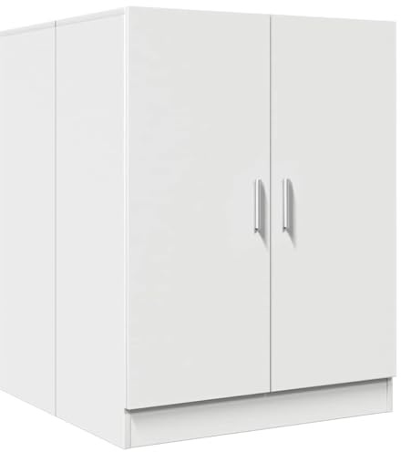 Genérico Armario de Lavadora Blanco 71x71,5x91,5 cm,Accesorios para lavadoras y secadoras-808395