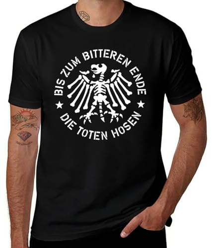 Die T-Shirts aus Baumwolle Toten for Herren Hosen Rundhals Kurzarm Basic Konzert Tshirt Vintage Casual Slim Fit Sommer Tee Shirts für Männer Teenager-Jungen Fan Merch Geschenke