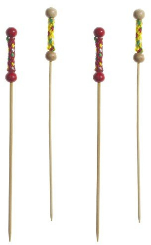 250 Pinchos para comida para dedos (12 cm), diseño de México
