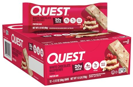 Quest Nutrition Questbars Proteine 12 Barrette, Brownie Al Cioccolato Bianco - 700 g