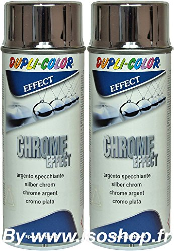 Chrom Effekt Silber Farbauswahl Lackspray Felgenspray Sprühfarbe Sprühdose Farbe Spraylack 400ml