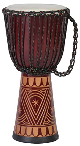 60cm Profi Djembe Trommel Bongo Darbuka Afrika Style Holztrommel Guter Klang