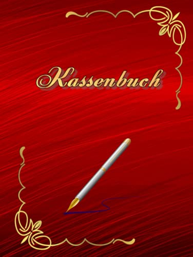 Kassenbuch Friseursalon Kleinunternehmer Mobiler Friseur Hausbesuche Barbier Budgetplaner mit Tabellen Einnahmen Ausgaben Kontoübersicht ... Geschenkidee Finanzplaner Geschenkidee Rot 02