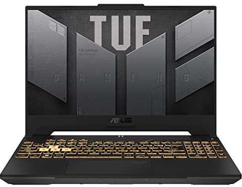 ASUS TUF Gaming F15 (2022) Computer portatile da gioco, display FHD 15,6 144Hz, GeForce RTX 3050, Intel Core i5-12500H, DDR4 da 16 GB, SSD PCIe da 512 GB, Wi-Fi 6, Windows 11, FX507ZC-ES53, grigio