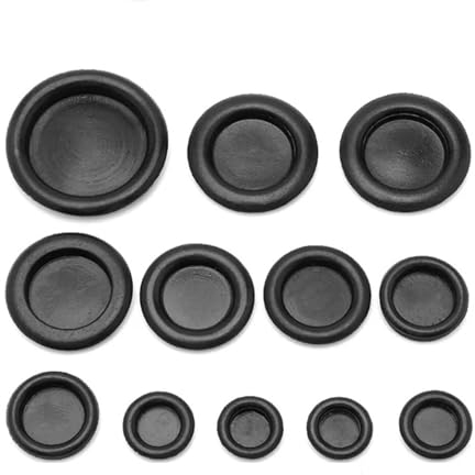 50 Stück 7–50 mm einseitiger Schutzspulen-Gummi-Dichtstopfen, Karosseriestopfen, Blindstopfen, Gummitüllen, O-Ringe, Gummi-Lochkappe (Size : 10pcs 40mm)