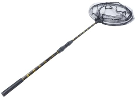 Supvox Teleskop Fischernetz 1,5m Tragbares Angeln Netz Aluminium Nylon Faltbares Angelfangnetz Für Süß Und Meereswasser Angelzubehör Für Erwachsene Outdoor Camping Zubehör
