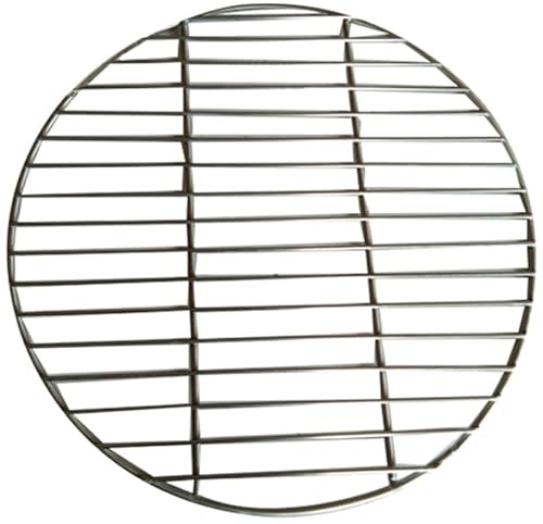BESPORTBLE Edelstahl Grillrost Rund 22Cm Grillnetz Für Holzkohle- Und Gasgrill BBQ Zubehör Robuste Grillmatte Für Fleisch Gemüse Fisch Outdoor Grillen