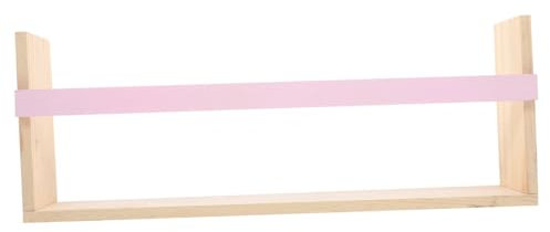 GARVALON Wooden Floating Wall Shelf Rustic Design for Home Decor for Bedroom Kitchen Bathroom Storage Easy to Install Sturdy Construction Option